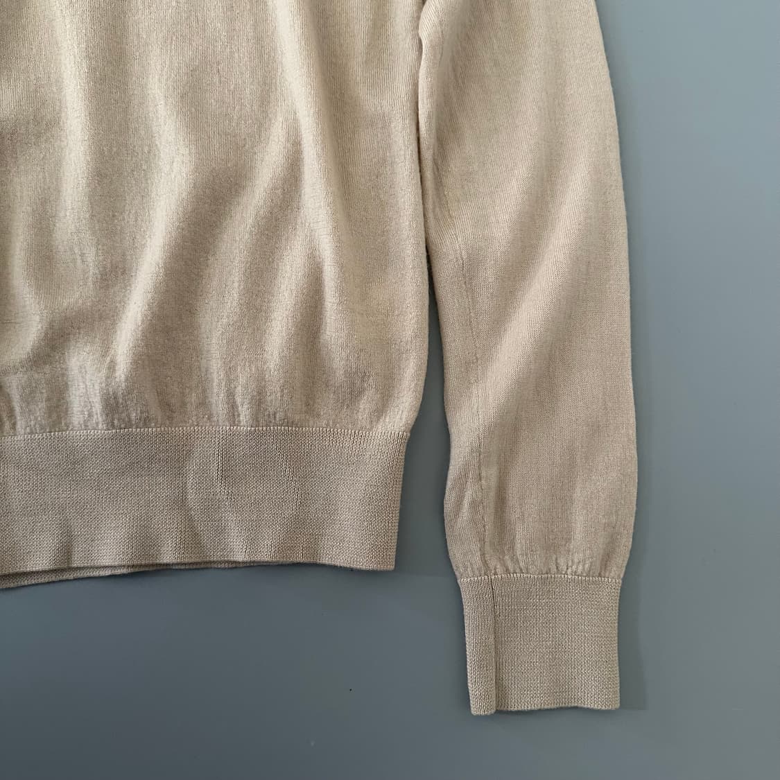 질샌더 jil sander navy 브이넥 울 니트 상품이미지4