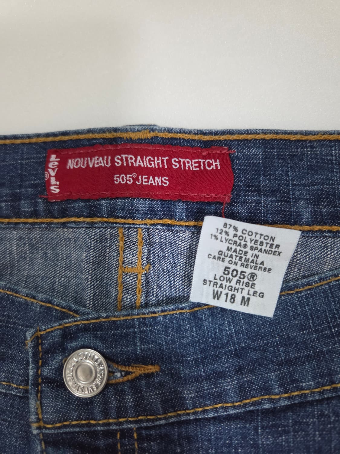 리바이스 505 빅사이즈 데님 상품이미지4