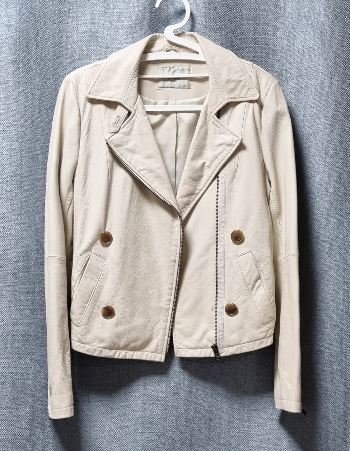 르샵 양가죽 크롭 라이더자켓(S) 상품이미지2