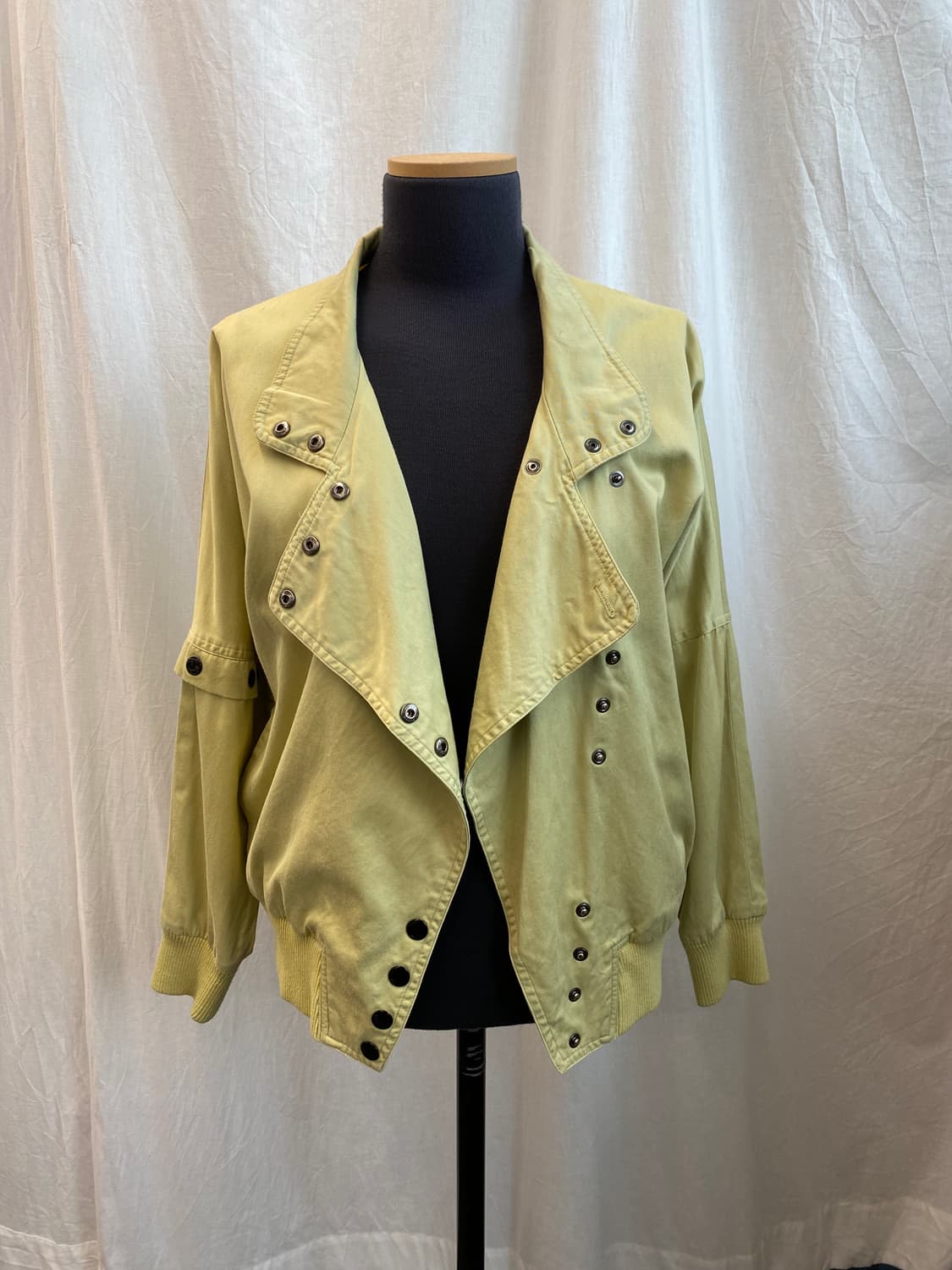 연두 가오리핏 점퍼(M-L) 상품이미지1