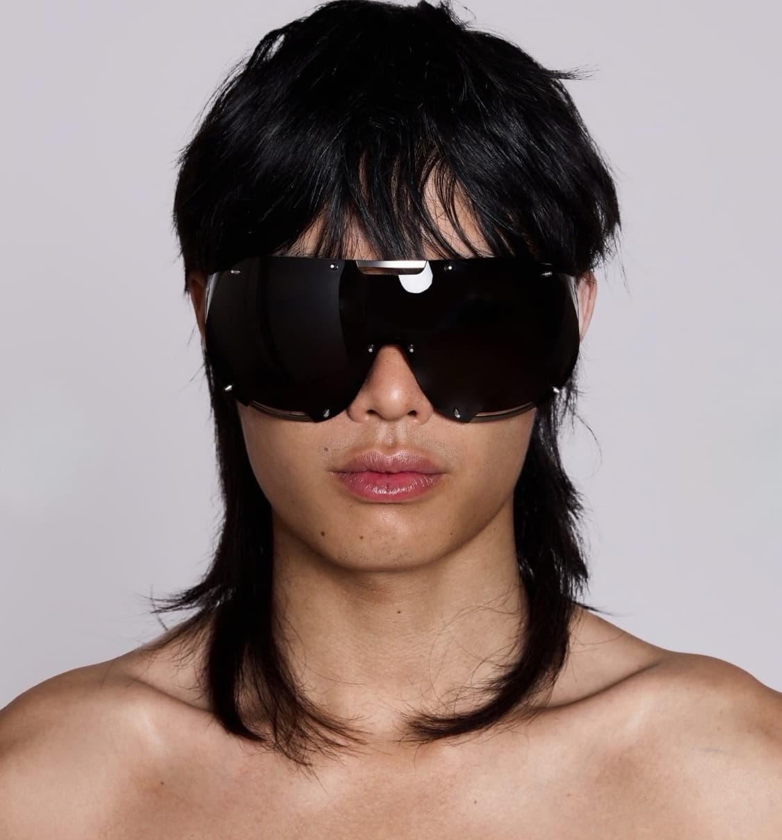 Jaded London 스파이크 쉴드 선글라스 상품이미지1