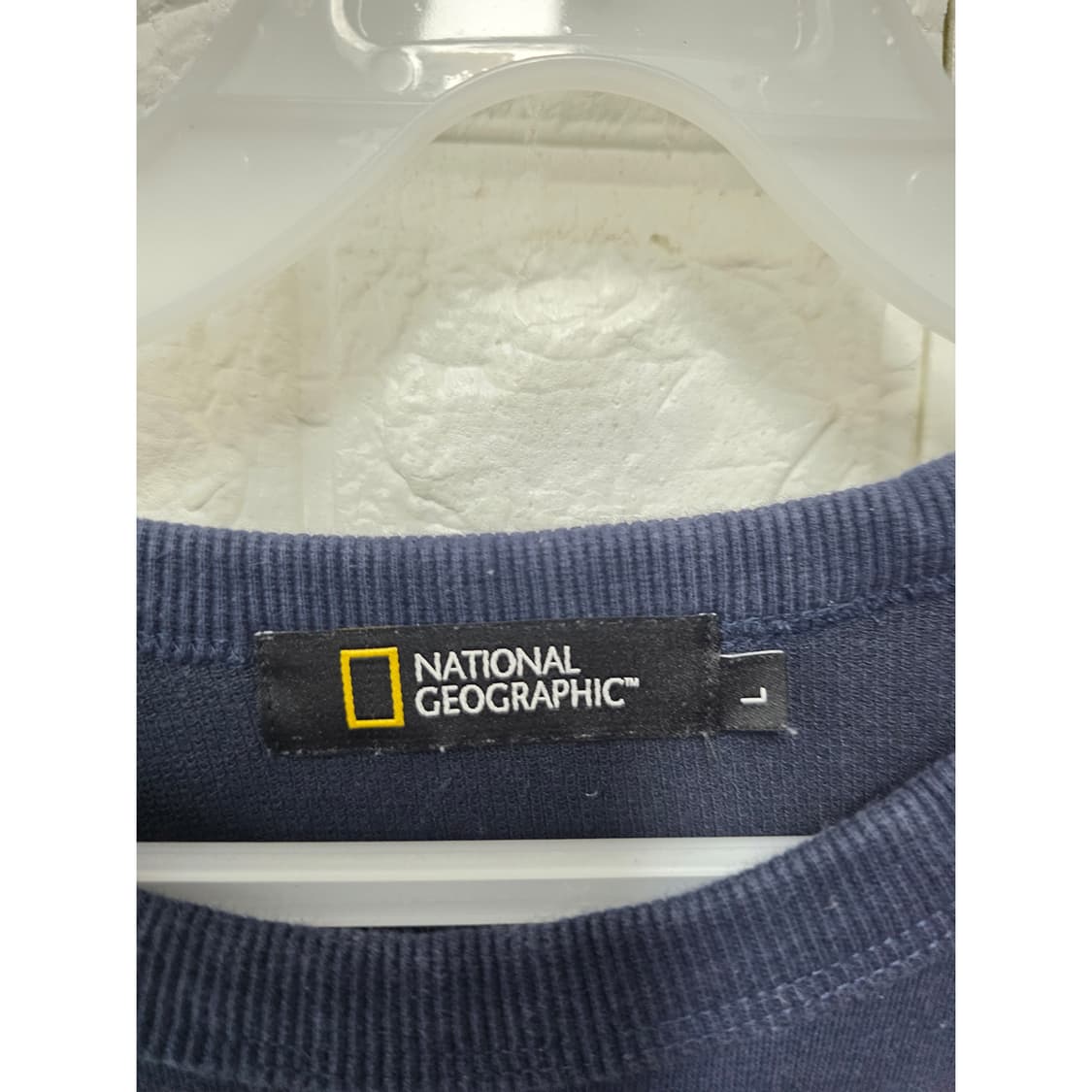 내셔널지오그래픽 네이비 맨투맨 L 상품이미지2