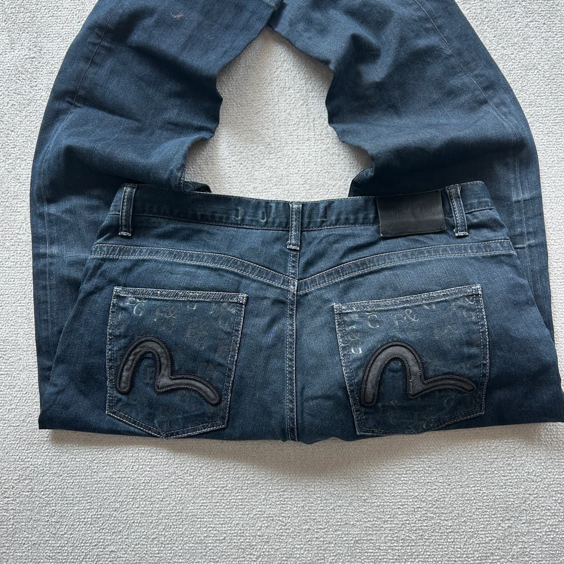 에비수 블랙라벨 데님팬츠 42 상품이미지4