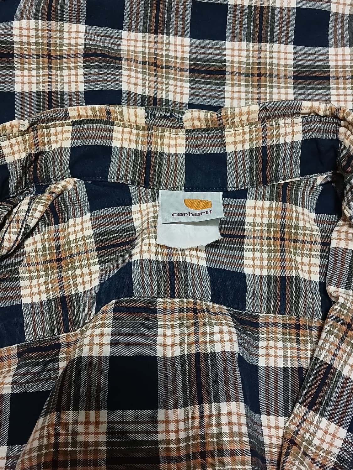 칼하트 체크 반팔 셔츠  상품이미지3