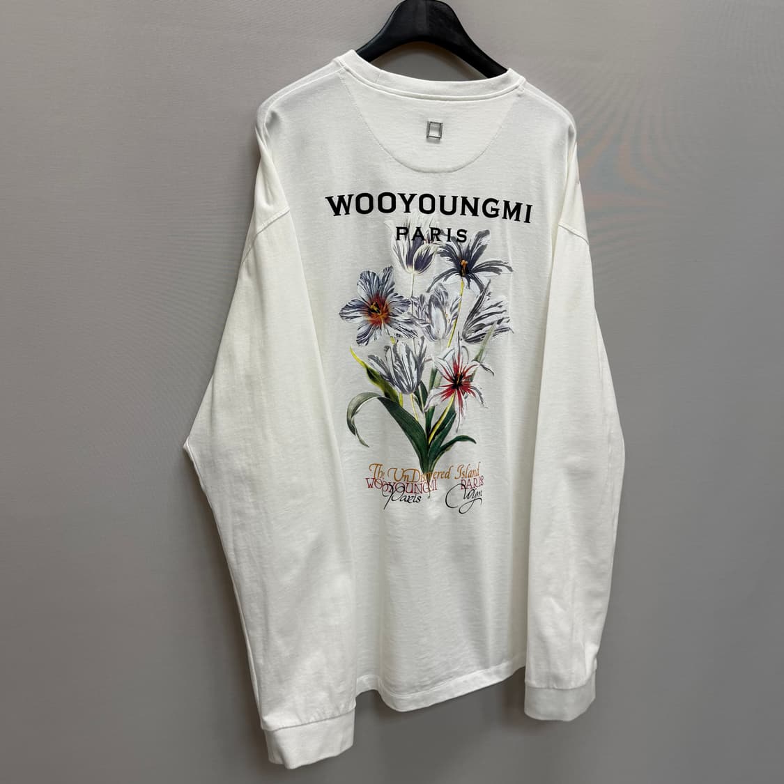 우영미 플라워 백로고 롱슬리브 ( 110 ) 상품이미지2