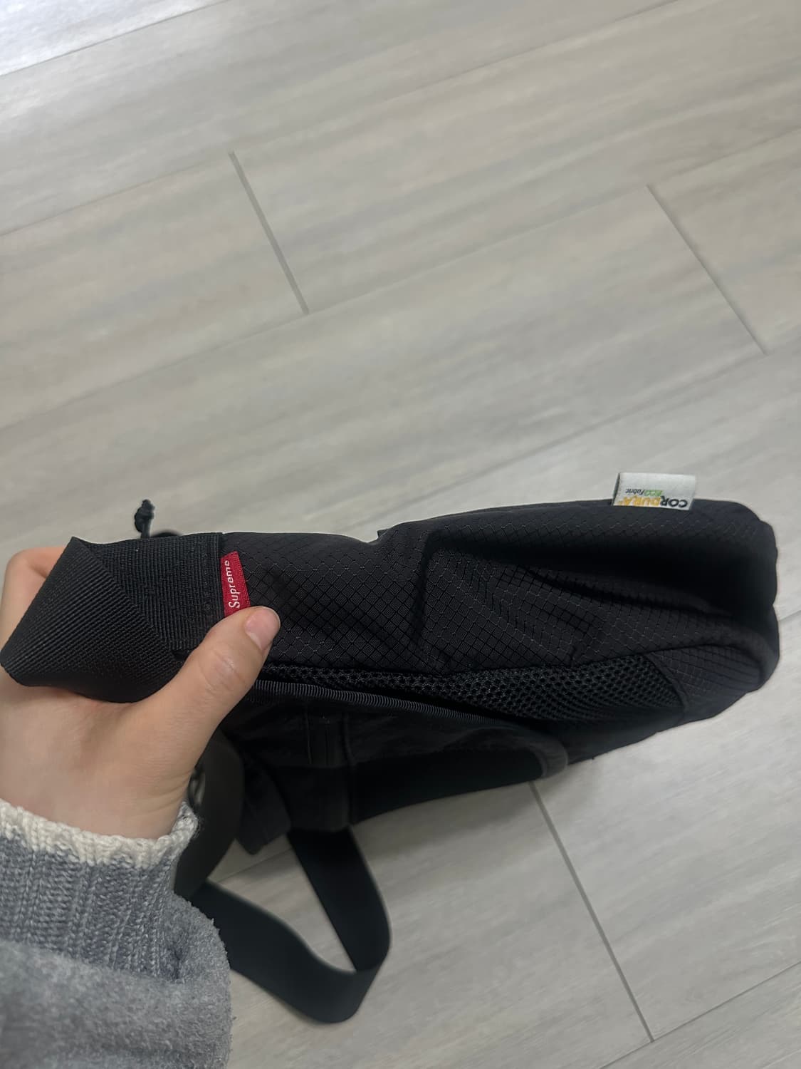 슈프림 스몰메신저백 블랙 22s 상품이미지7