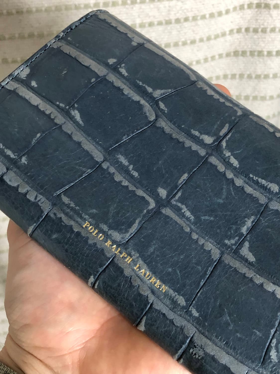 폴로 랄프로렌 블루 염소가죽 미니 크로스백 숄더백 지갑 가방 상품이미지2