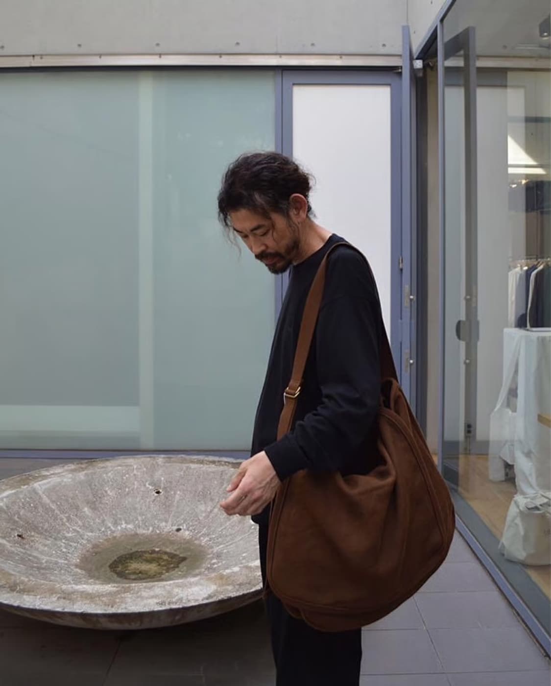 코모리 헴프덕 숄더백 상품이미지2