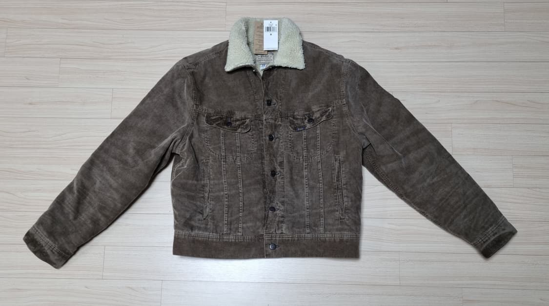 폴로 랄프 로렌 플리스 라인 코듀로이 트러커 재킷 M 상품이미지3