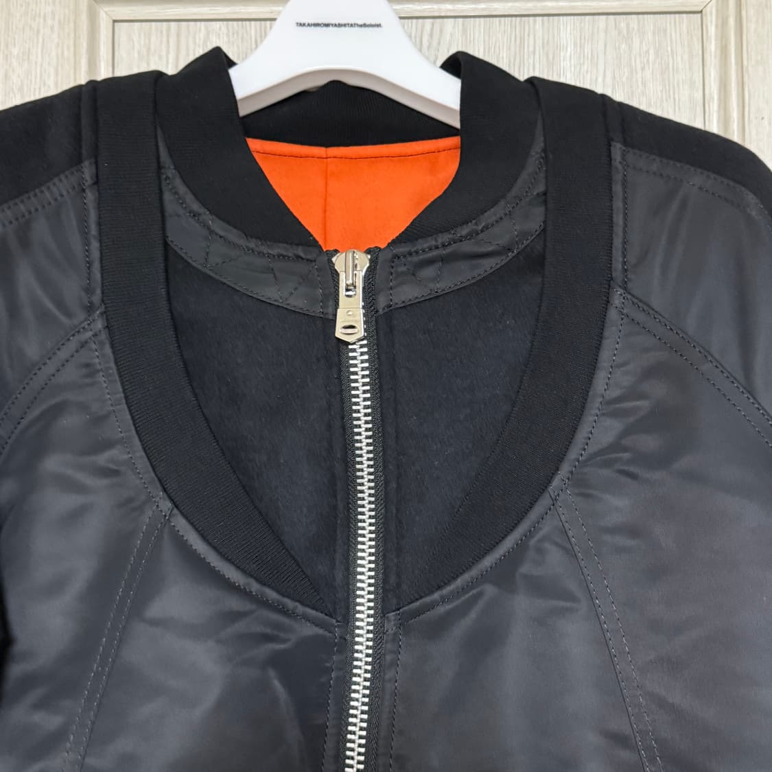 [44] 솔로이스트 에크루 20주년 이중 봄버 자켓 상품이미지2