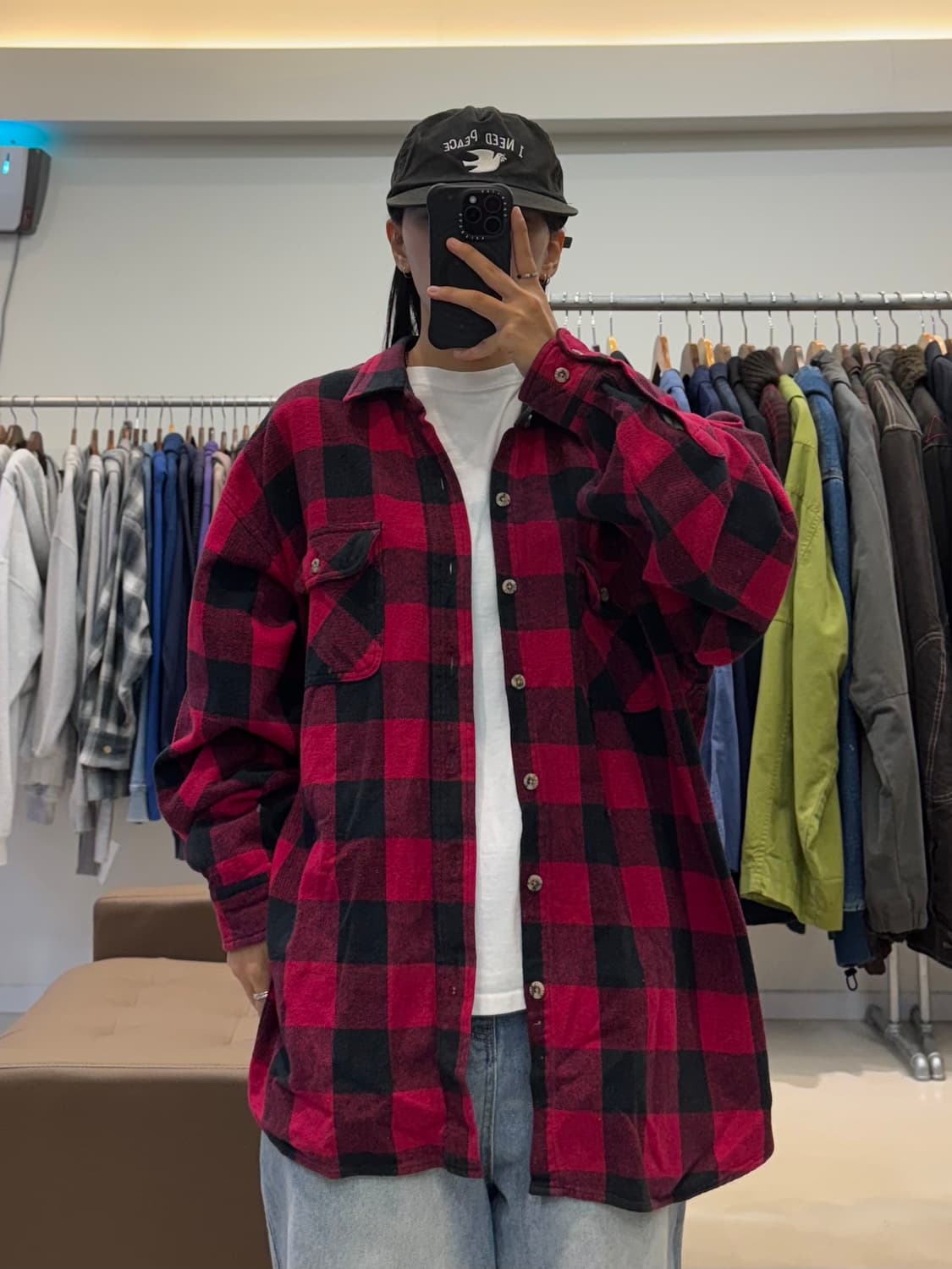 필드앤스트림 체크패턴 플란넬 셔츠 상품이미지5