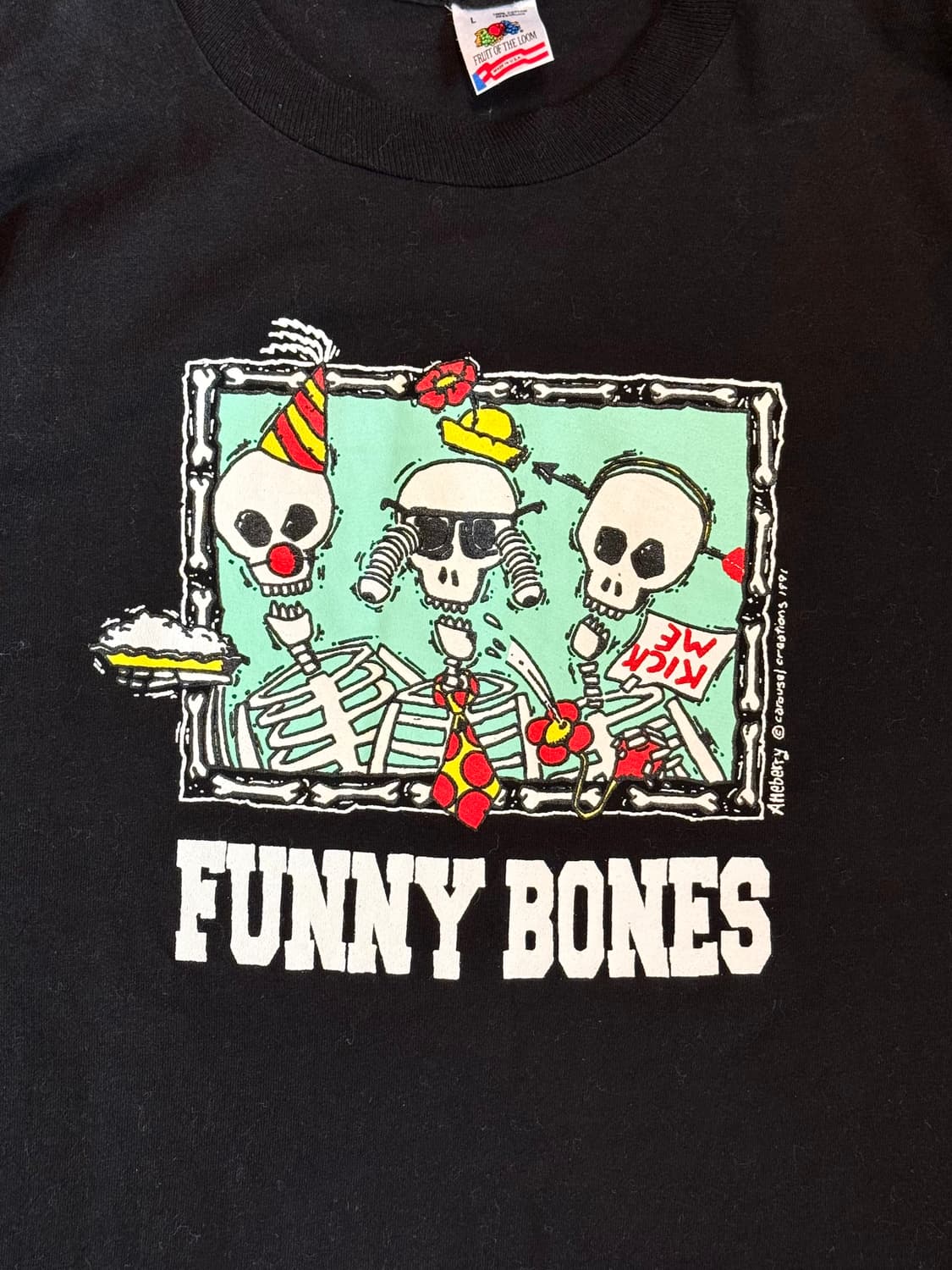 90s FOTL “FUNNY BONES”  빈티지 티셔츠 상품이미지2