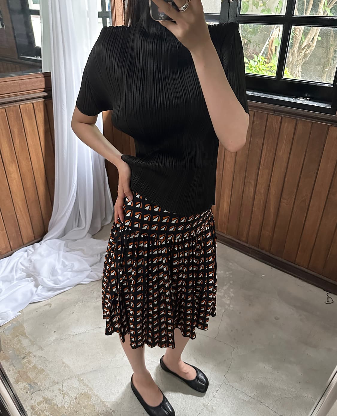 PRADA pattern skirt 상품이미지2