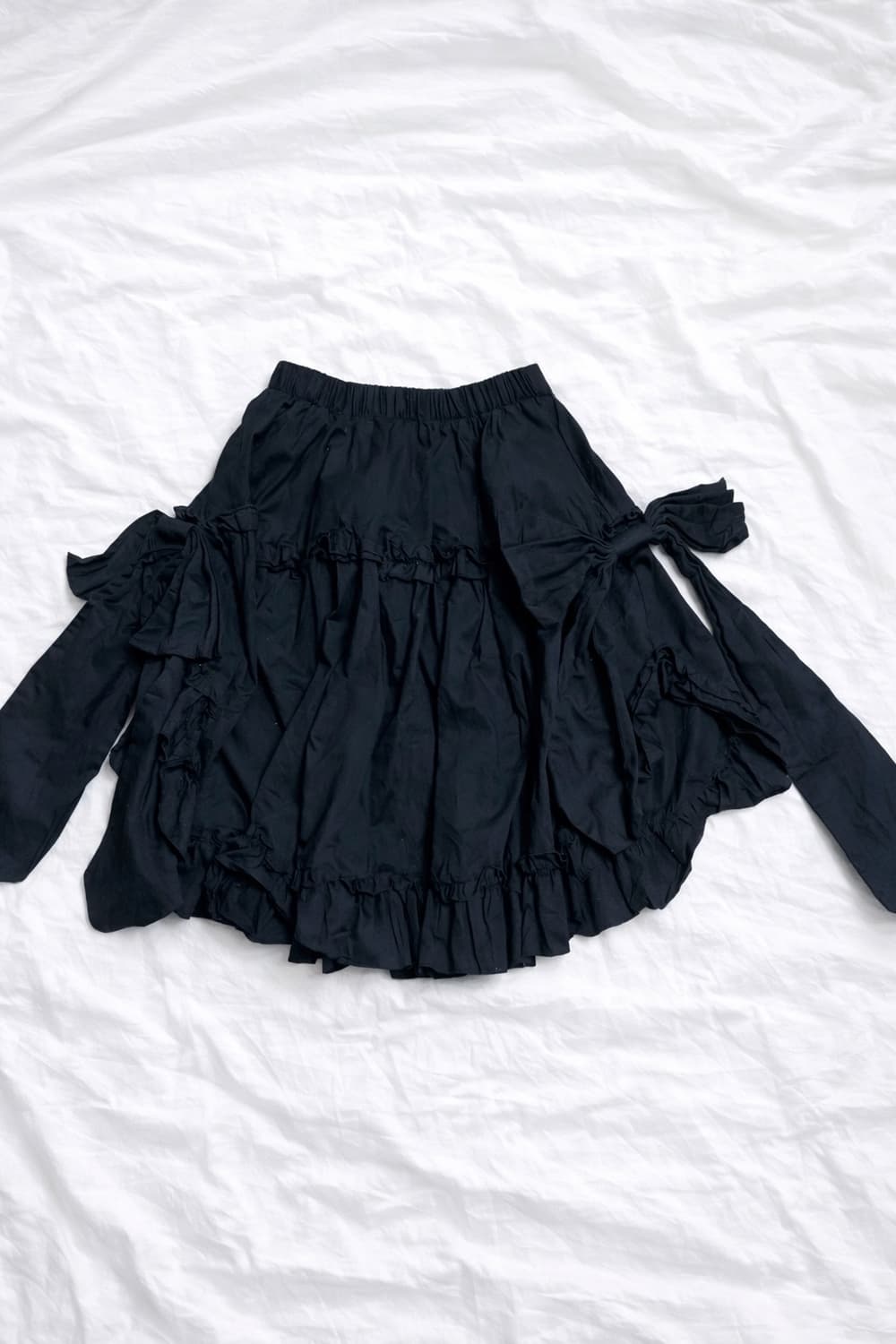 고딕 리본 캉캉 스커트 상품이미지2