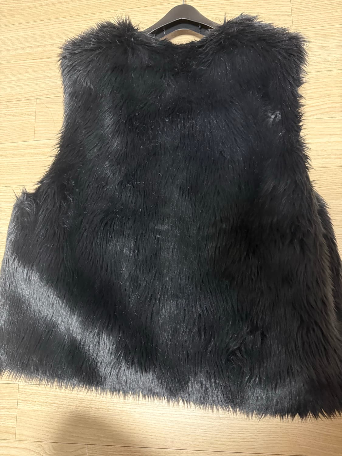 앤더슨벨 리버시블 퍼 자켓 블랙 L/XL 상품이미지5