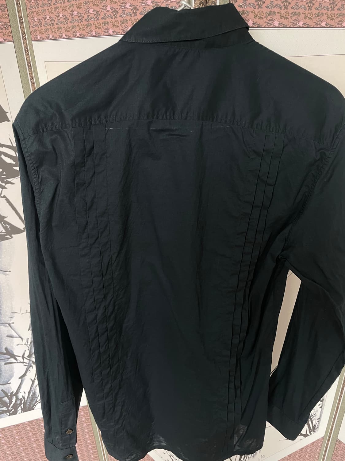 Kris van assche 뒷 절개 셔츠 상품이미지2