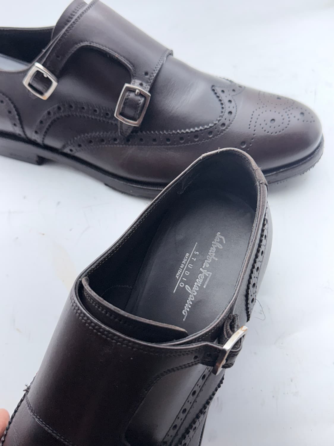 정품)페라가모 더블뭉크 255 상품이미지8