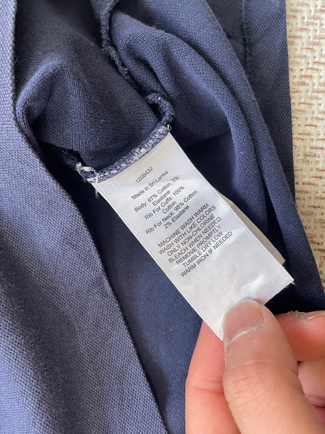 폴로랄프로렌 네이비 카라 반팔티셔츠 상품이미지5