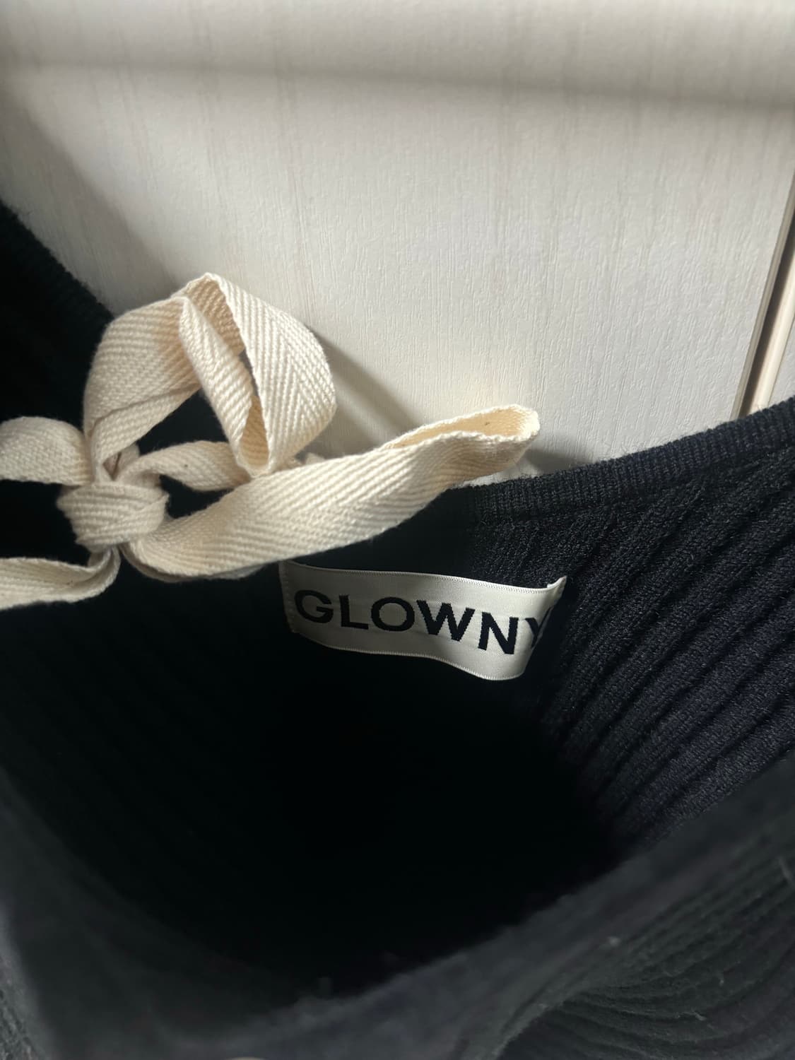 글로니 glowny 아이사 니트 블랙 상품이미지2
