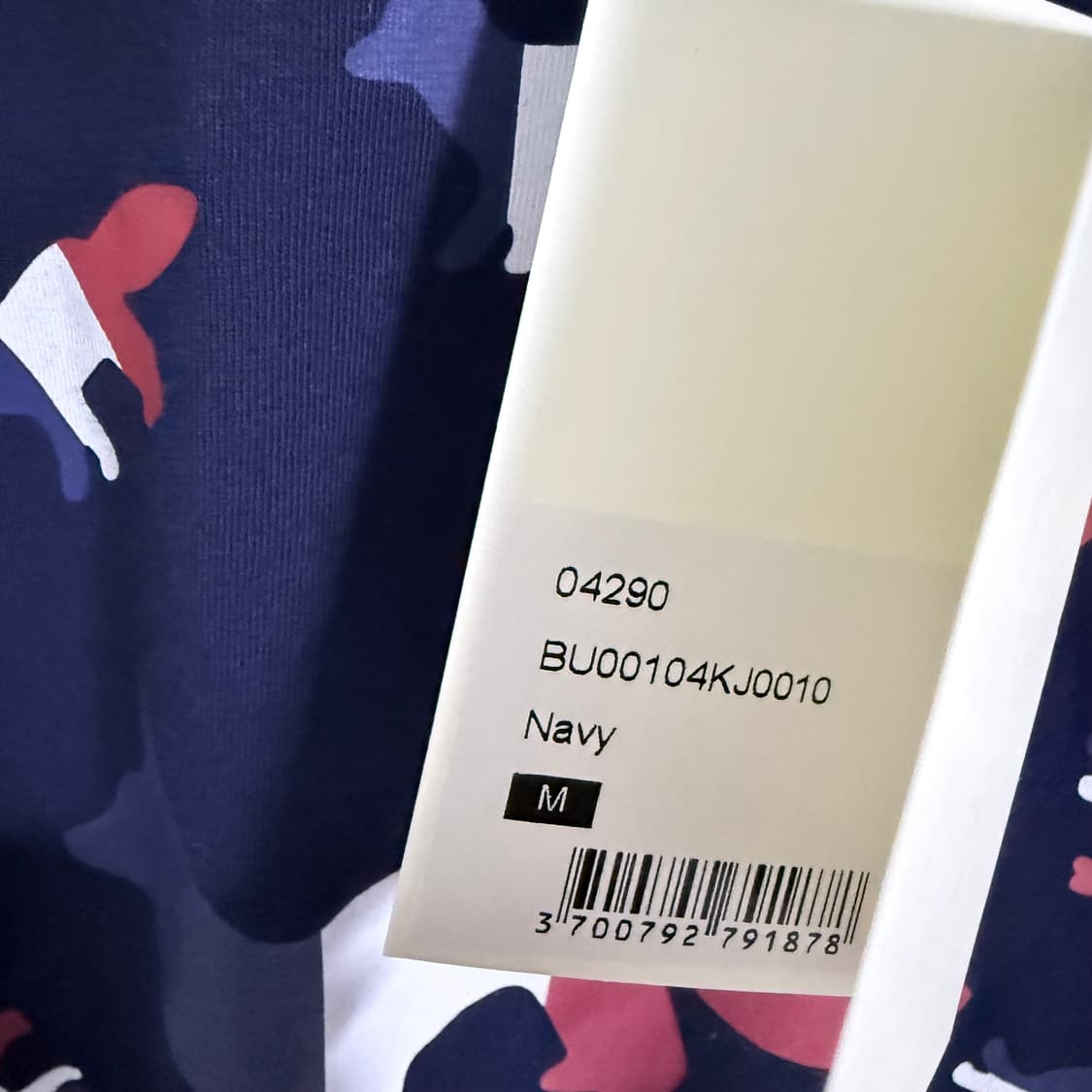 [M] 메종키츠네 반팔 티셔츠 네이비 상품이미지3