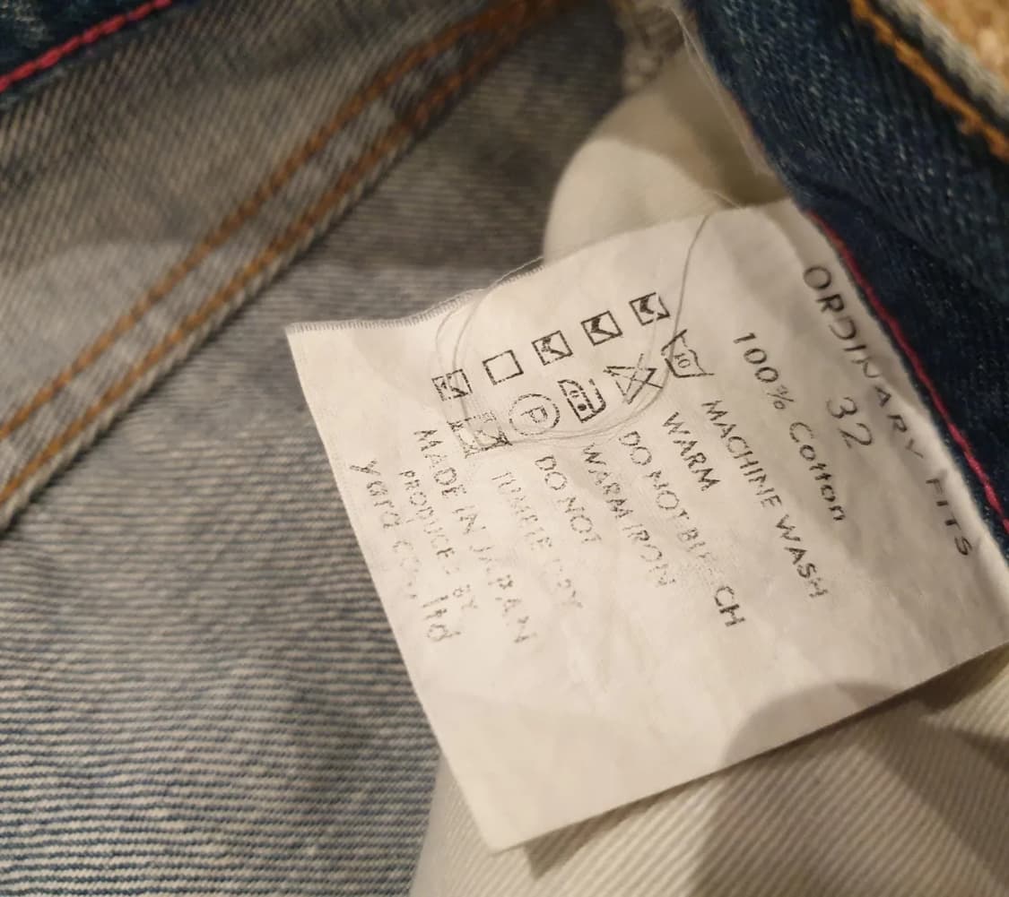 오디너리 핏츠 셀비지 앵클 데님 상품이미지9
