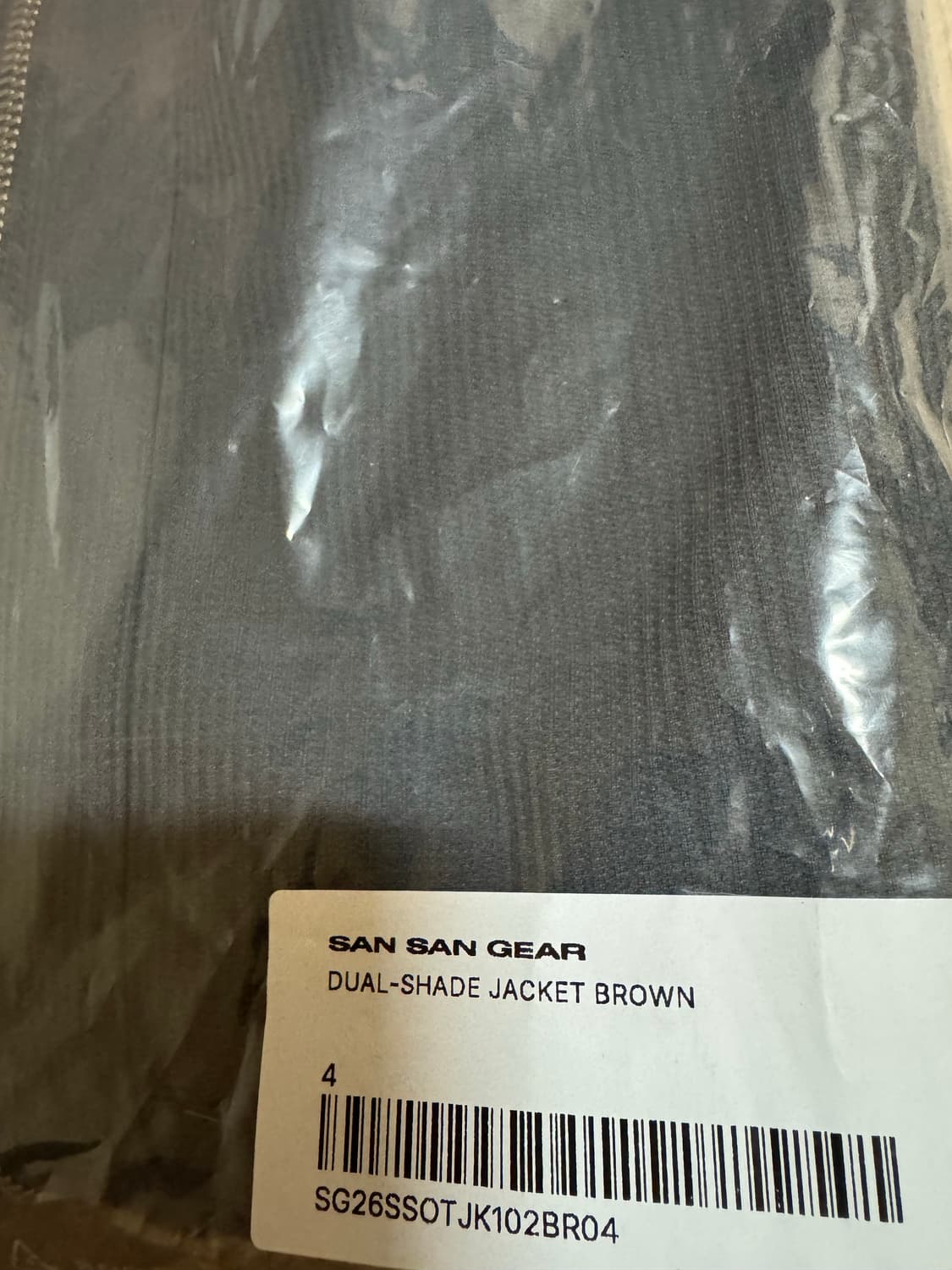 산산기어 듀얼 쉐이드 자켓  (26ss) 상품이미지5