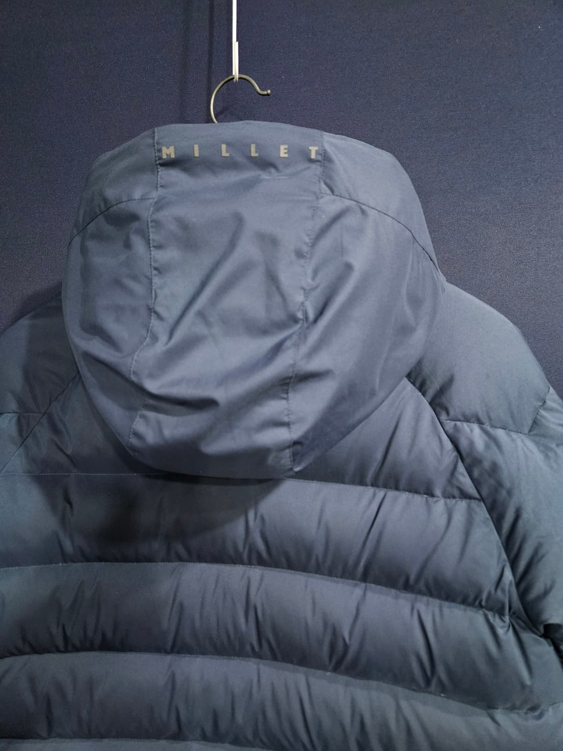 밀레 다크그린 남성 95 덕다운 롱패딩  상품이미지9