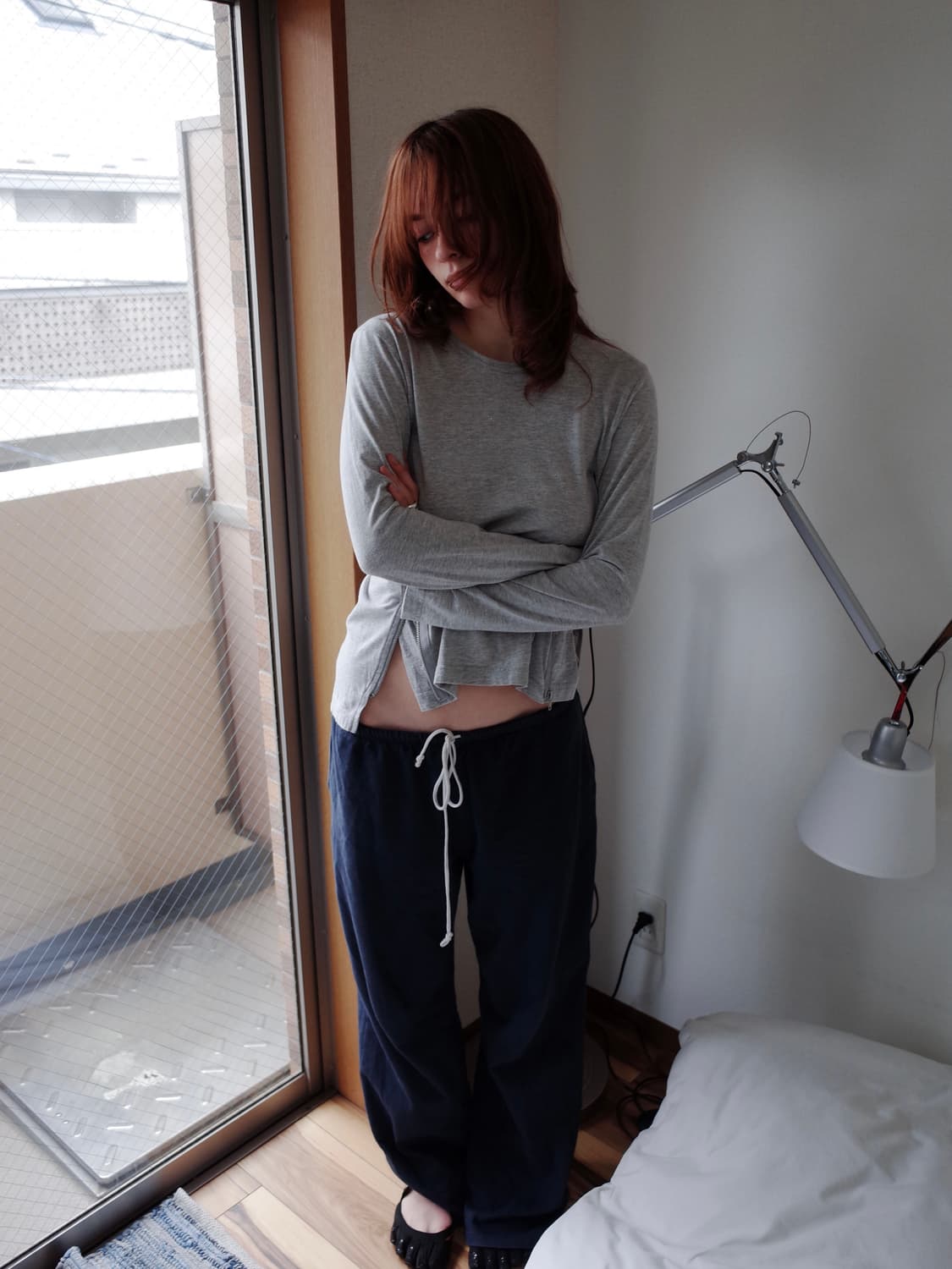 꼼데가르송 사이드지퍼 슬리브탑 상품이미지8