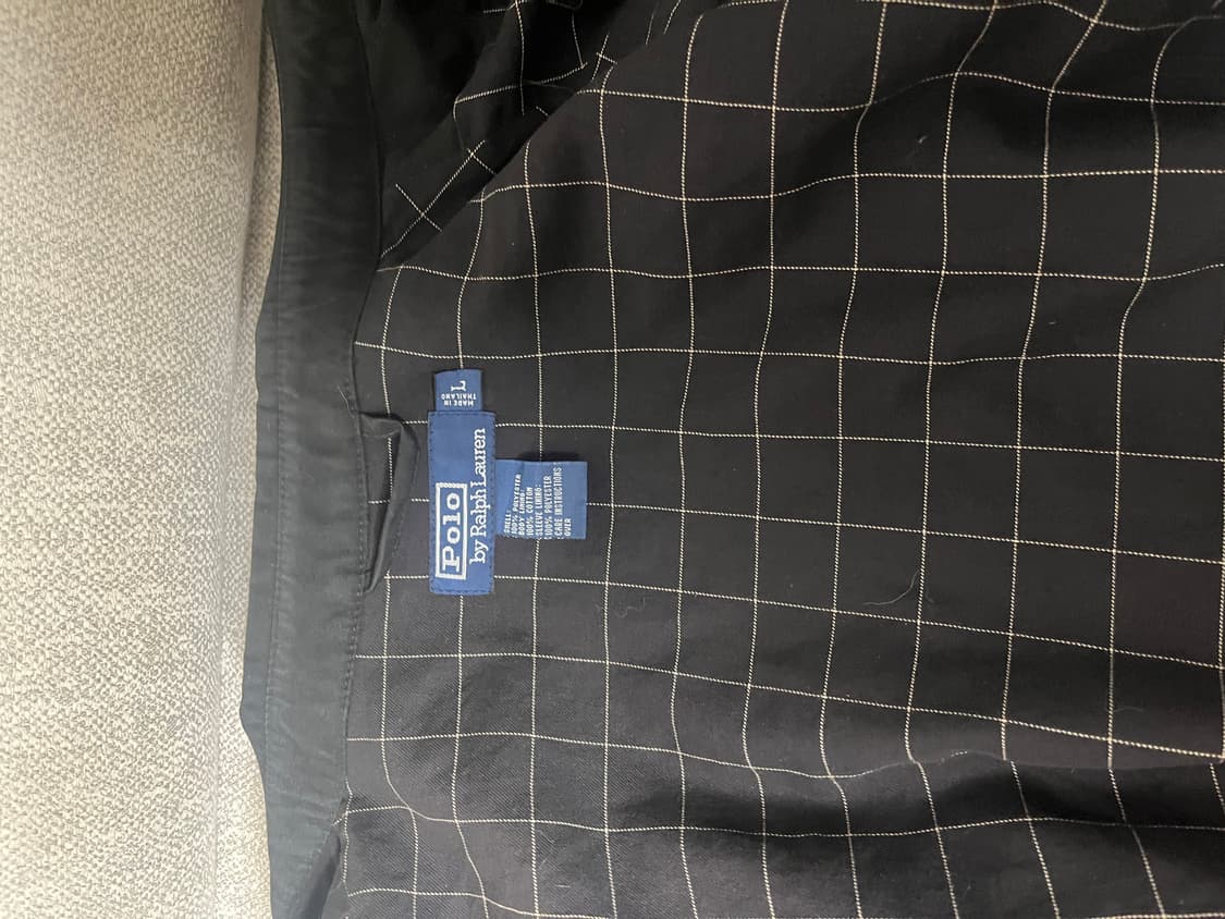 폴로 폴리쉘 자켓 블랙 상품이미지2