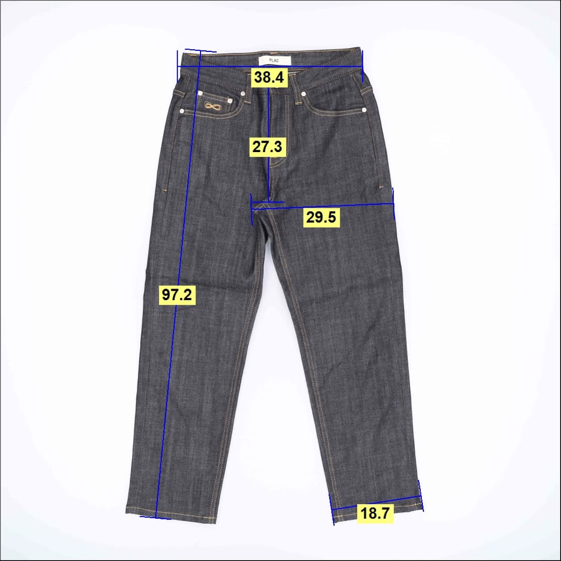 M 플랙 생지 데님팬츠 0423H1 상품이미지6