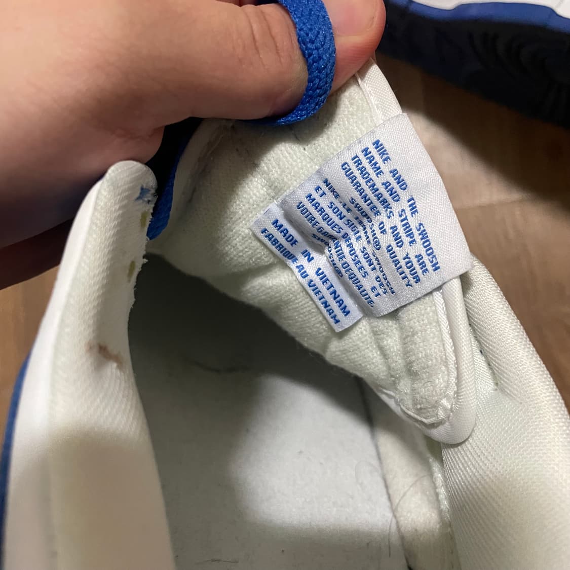 나이키 덩크 로우 레트로 블루  상품이미지6