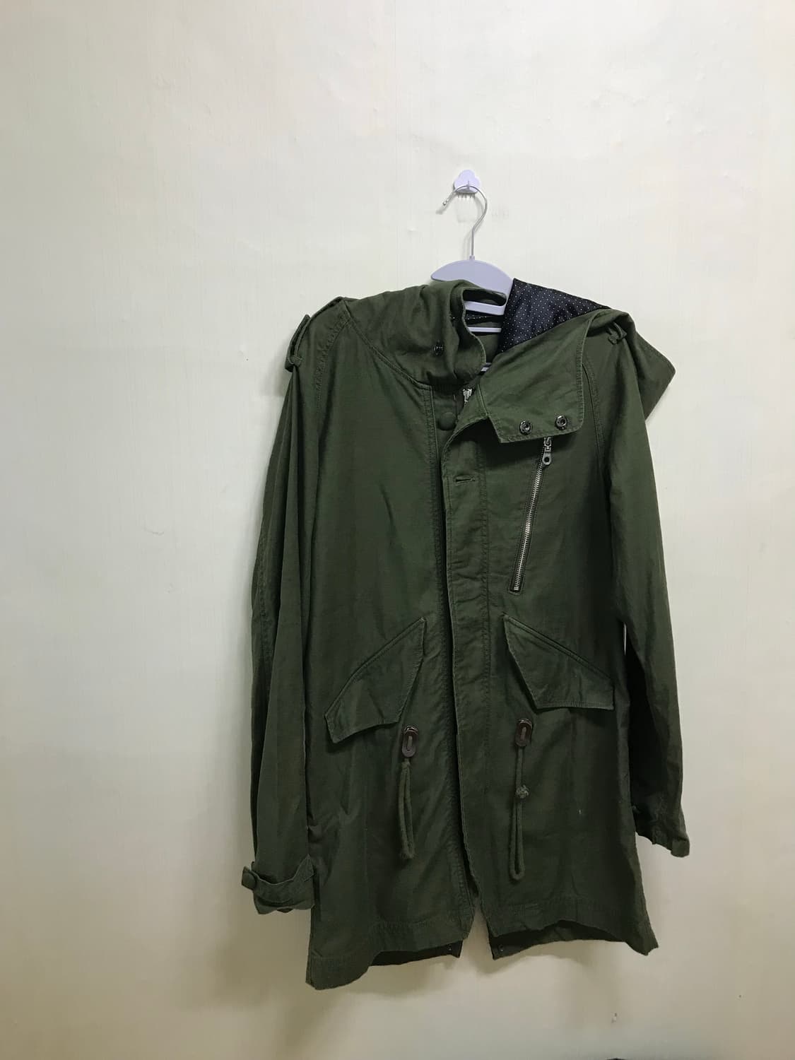 dot mori kaki field jacket 상품이미지3