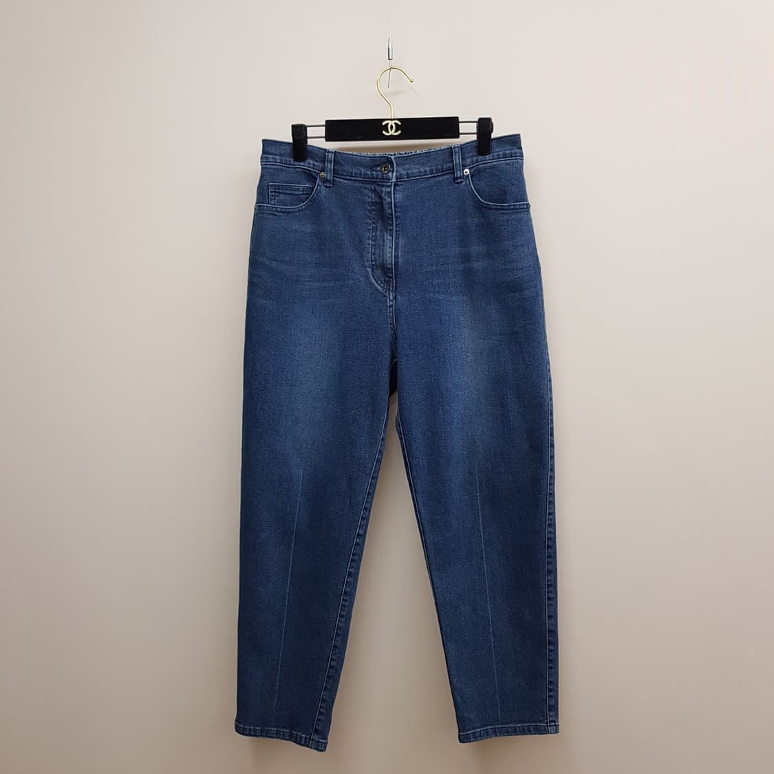 르베이지 2022 백밴딩 슬림핏 데님 팬츠 82-103사이즈 상품이미지1