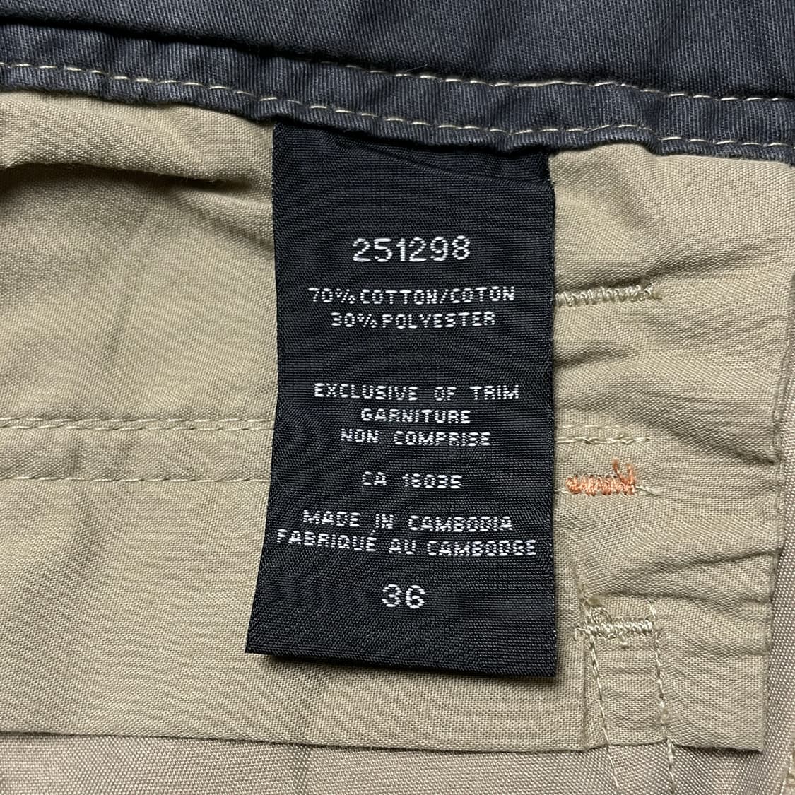 BC CLOTHING BC 클로딩 베이지 카고 하프 팬츠 A00787 상품이미지10