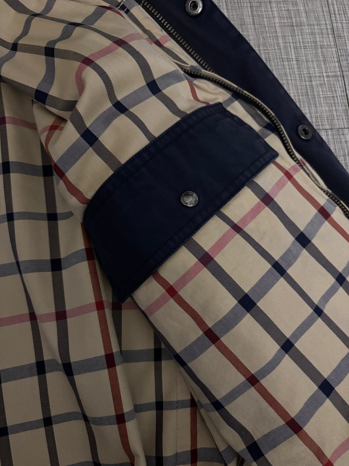 vintage brooks brothers 왁스 자켓 상품이미지5