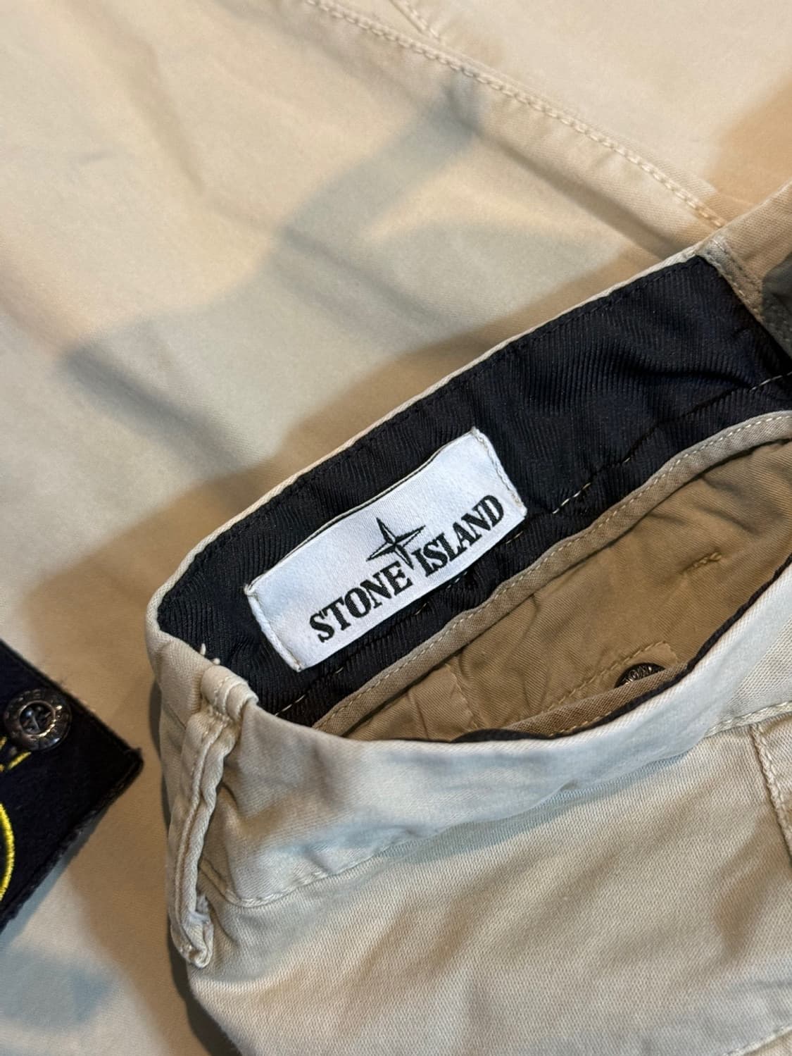 스톤아일랜드 아이보리 카고팬츠 상품이미지4