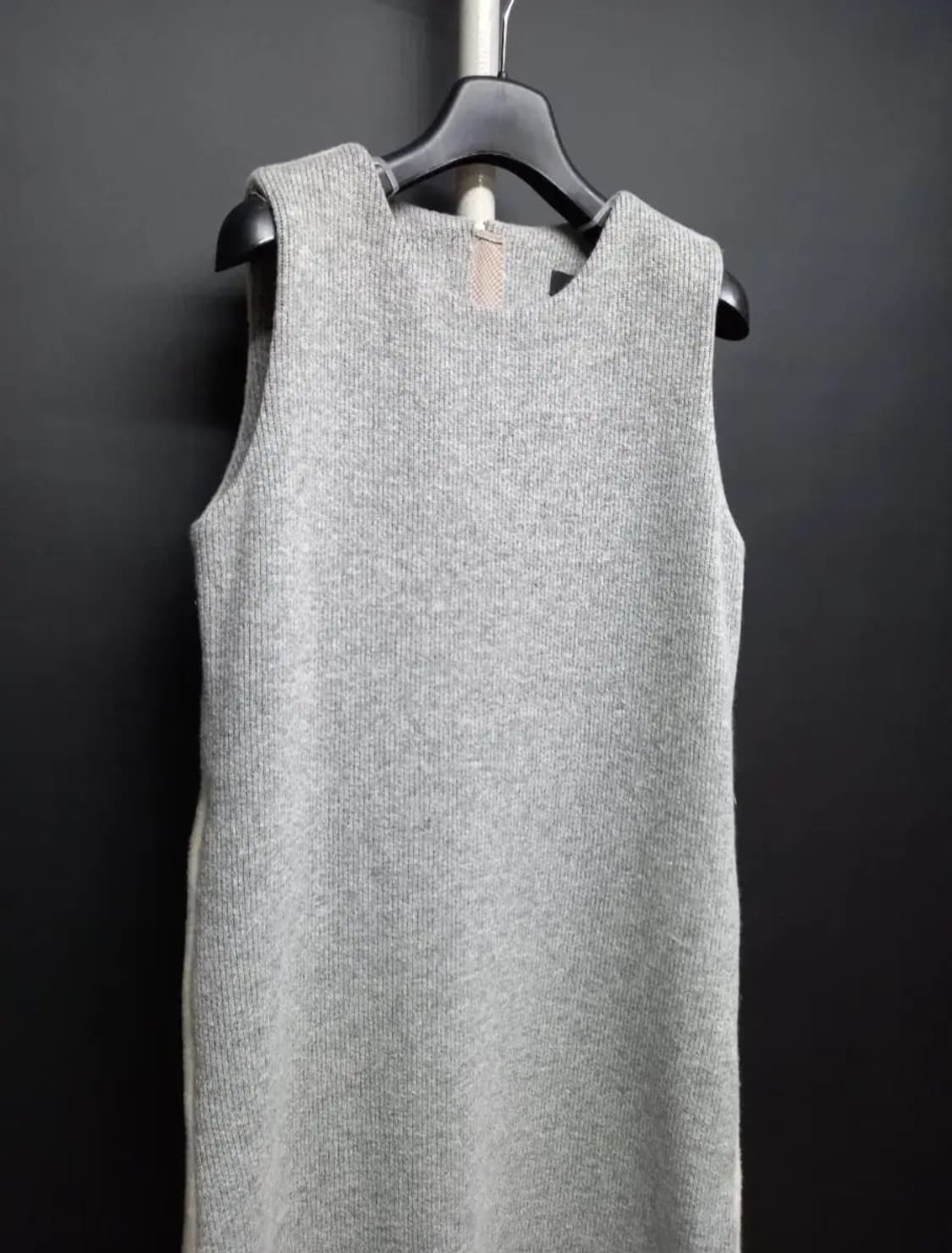 새 PENNY BLUE 페니블루 니트 롱 원피스 겸 베스트 상품이미지4