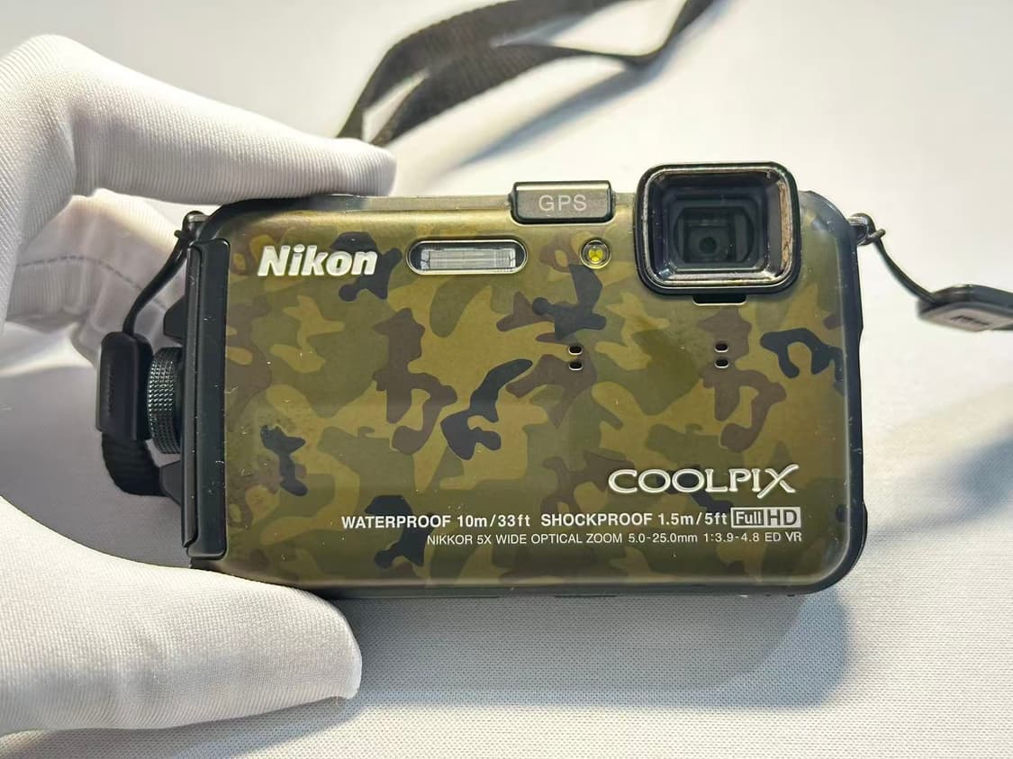 (A급)니콘 쿨픽스 aw100 카모 디카가 상품이미지1