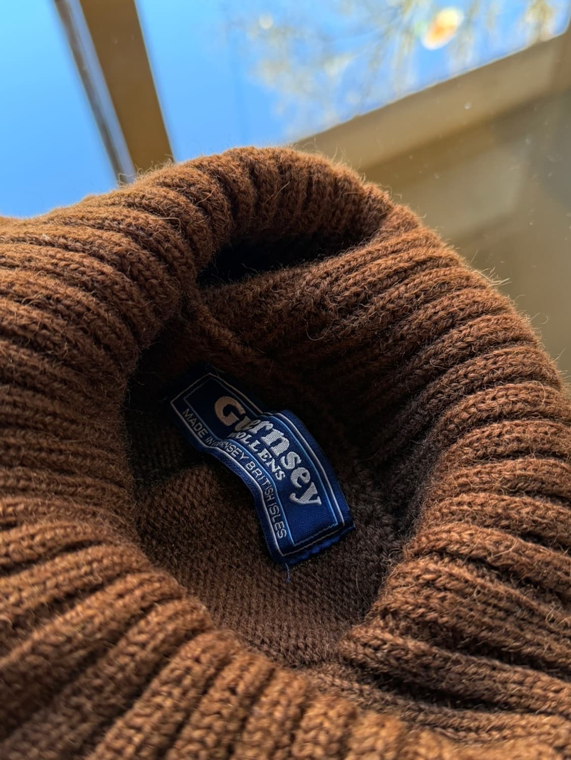 건지 울른스 터틀넥 니트 100 상품이미지7