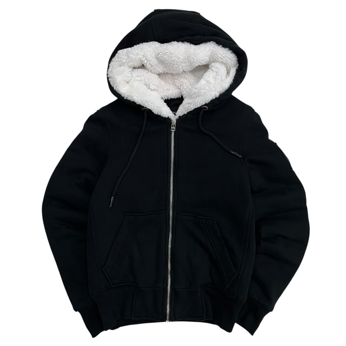 무스너클 버니스웻 블랙 후드집업 상품이미지3