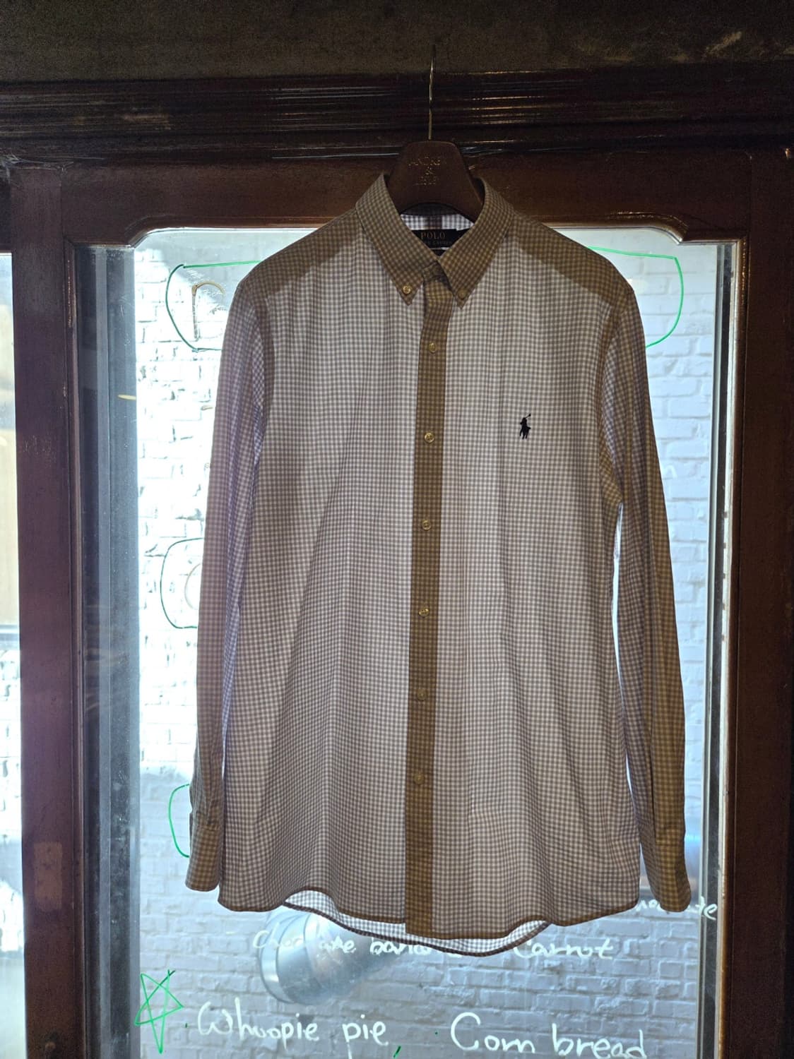 폴로랄프로렌 깅엄패턴셔츠 상품이미지1