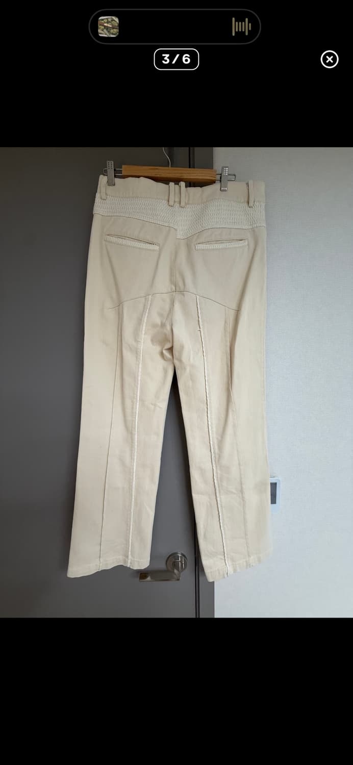 xlim엑슬림 EP.4 02 TROUSER COLOR : IVORY 상품이미지3