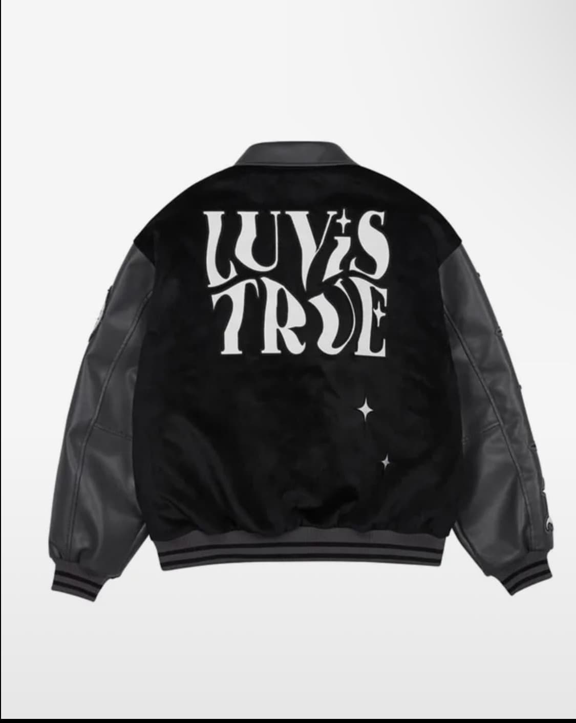 러브이즈트루 바시티 차콜 상품이미지2