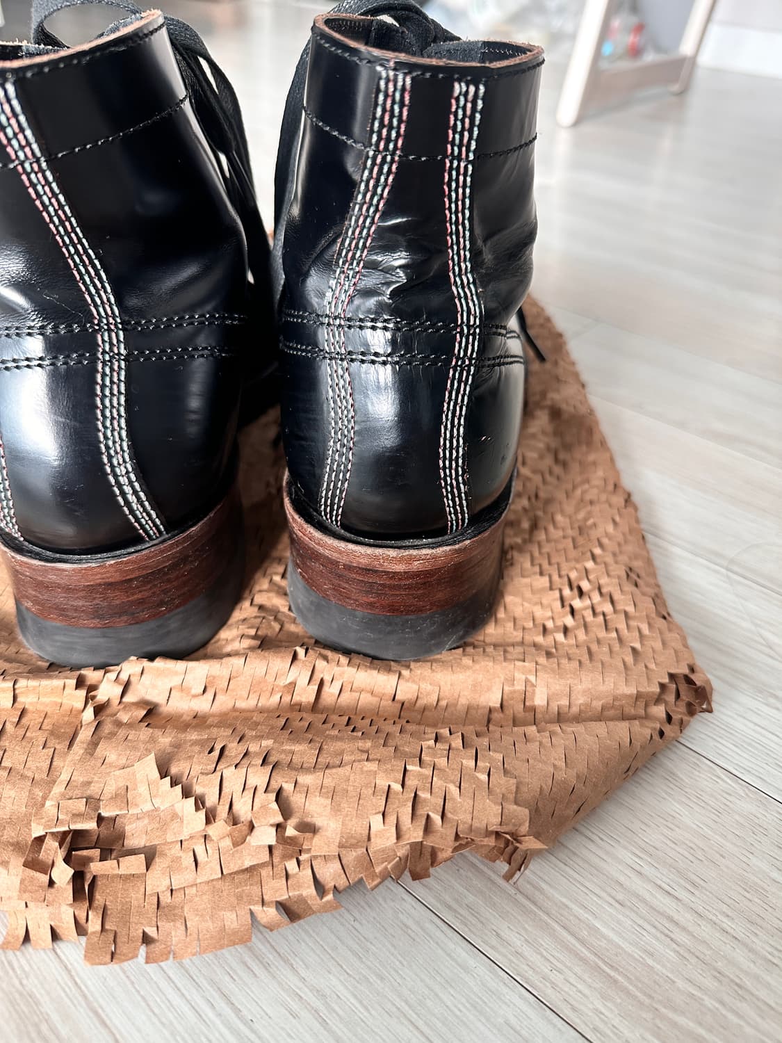 토이즈맥코이 워크 부츠 글라스 레더 소가죽 TMA2307 24SS 상품이미지4