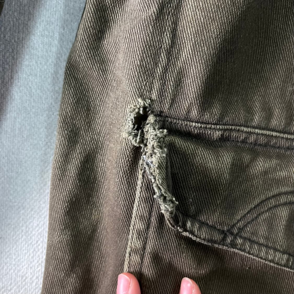 105 울리치 80s 덩가리 레더 워크자켓 상품이미지4