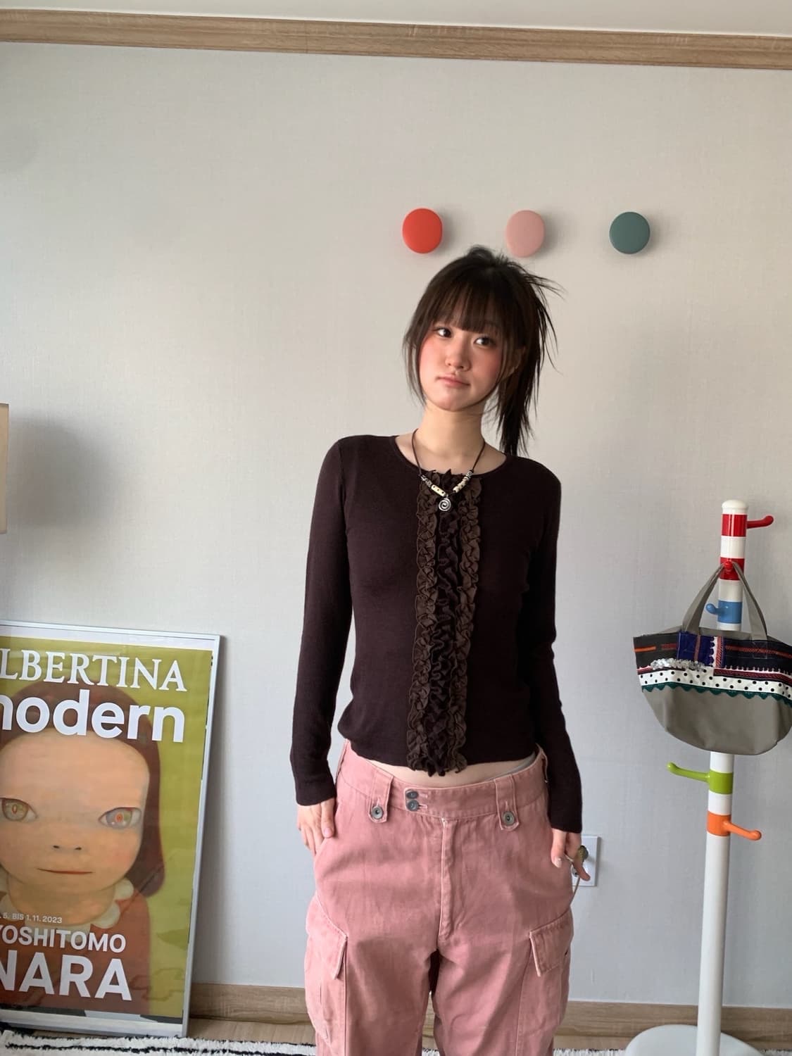 ethnic frill top 상품이미지1