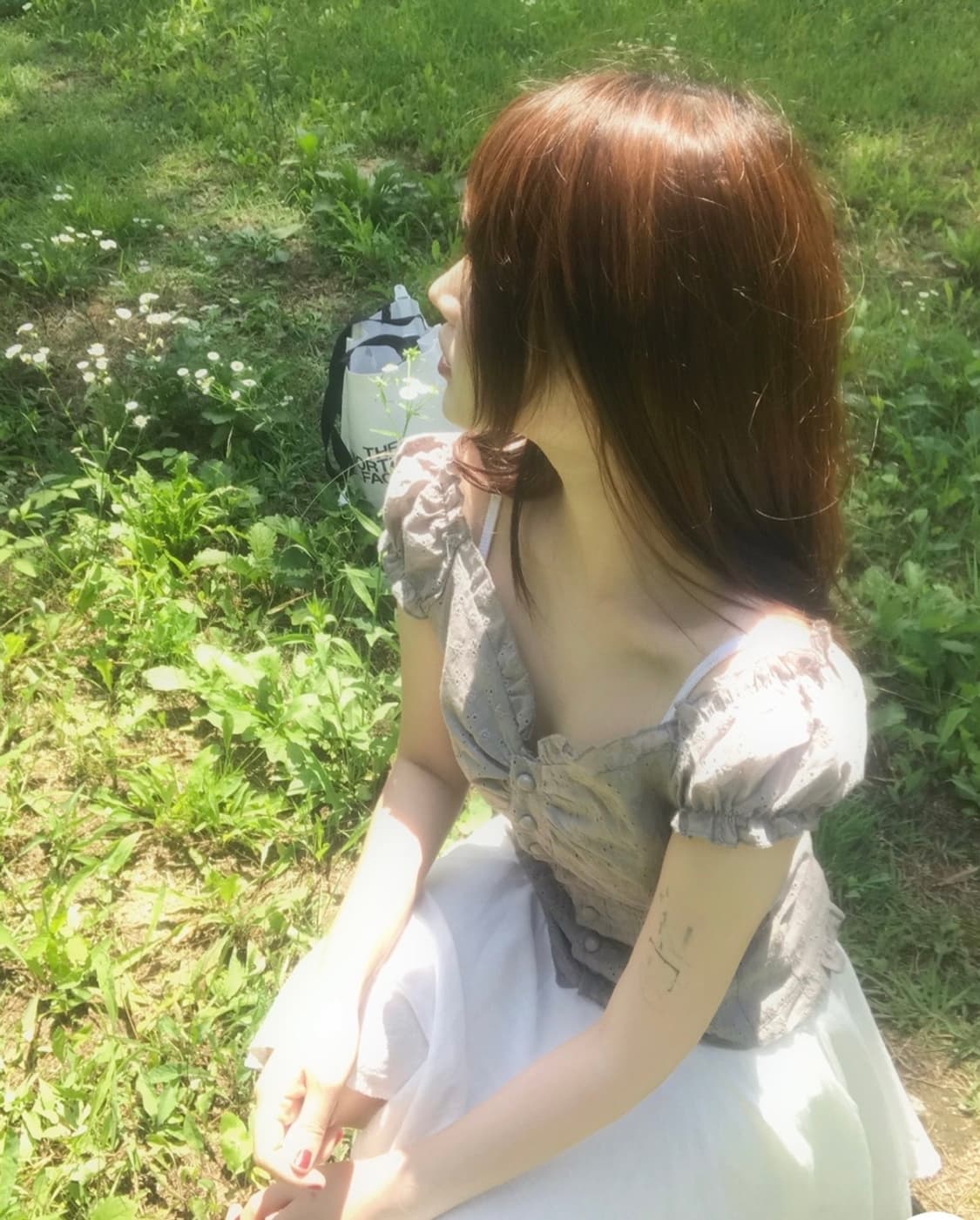 히피디피 엔젤 블라우스 빈티지 브라운 지그재그 에이블리 상품이미지1