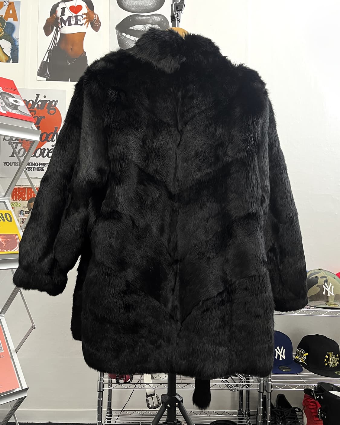 올드 빈티지 리얼 퍼 롱 코트 상품이미지7