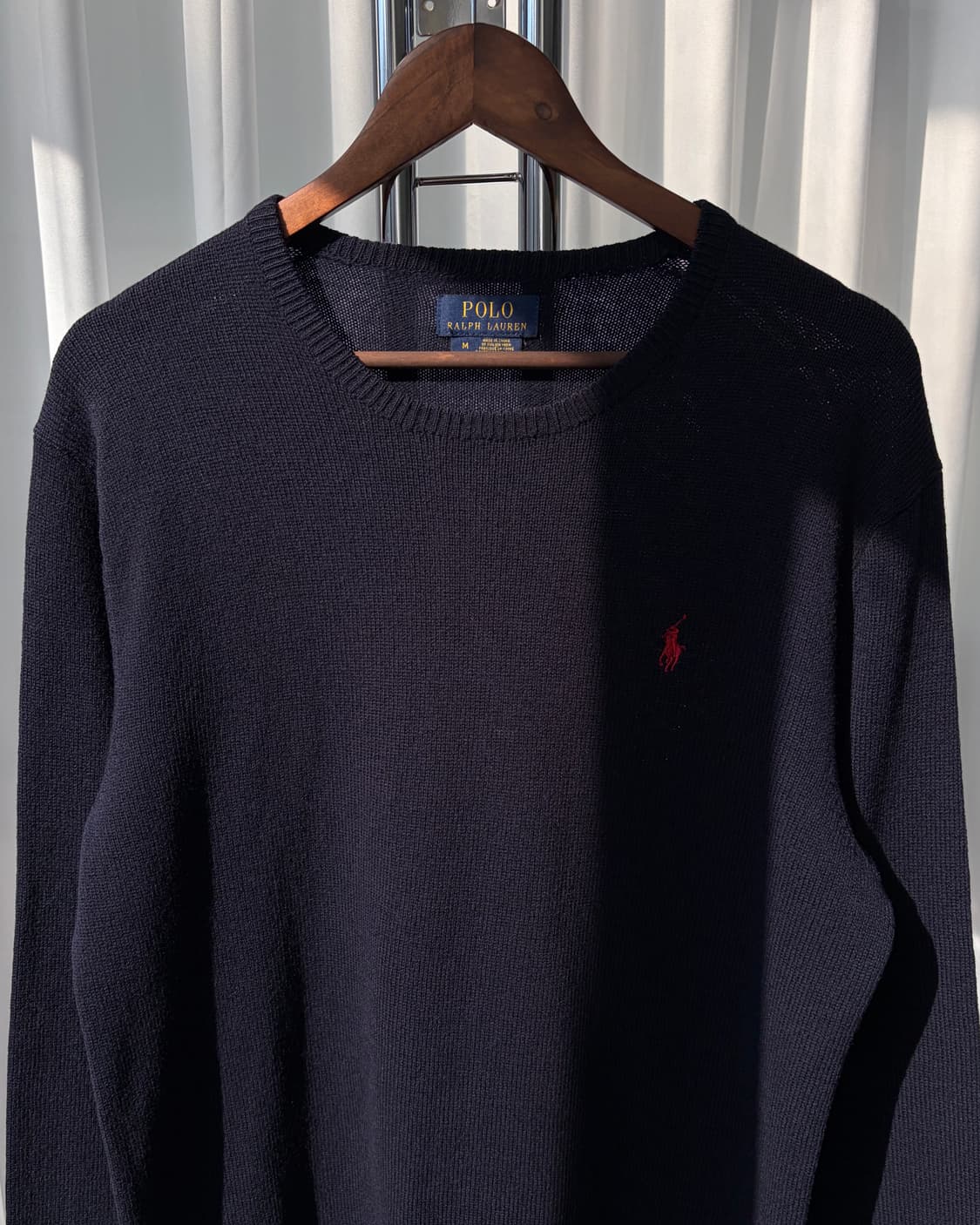 [M]폴로 랄프로렌 메리노울 크루넥 니트 navy 상품이미지4
