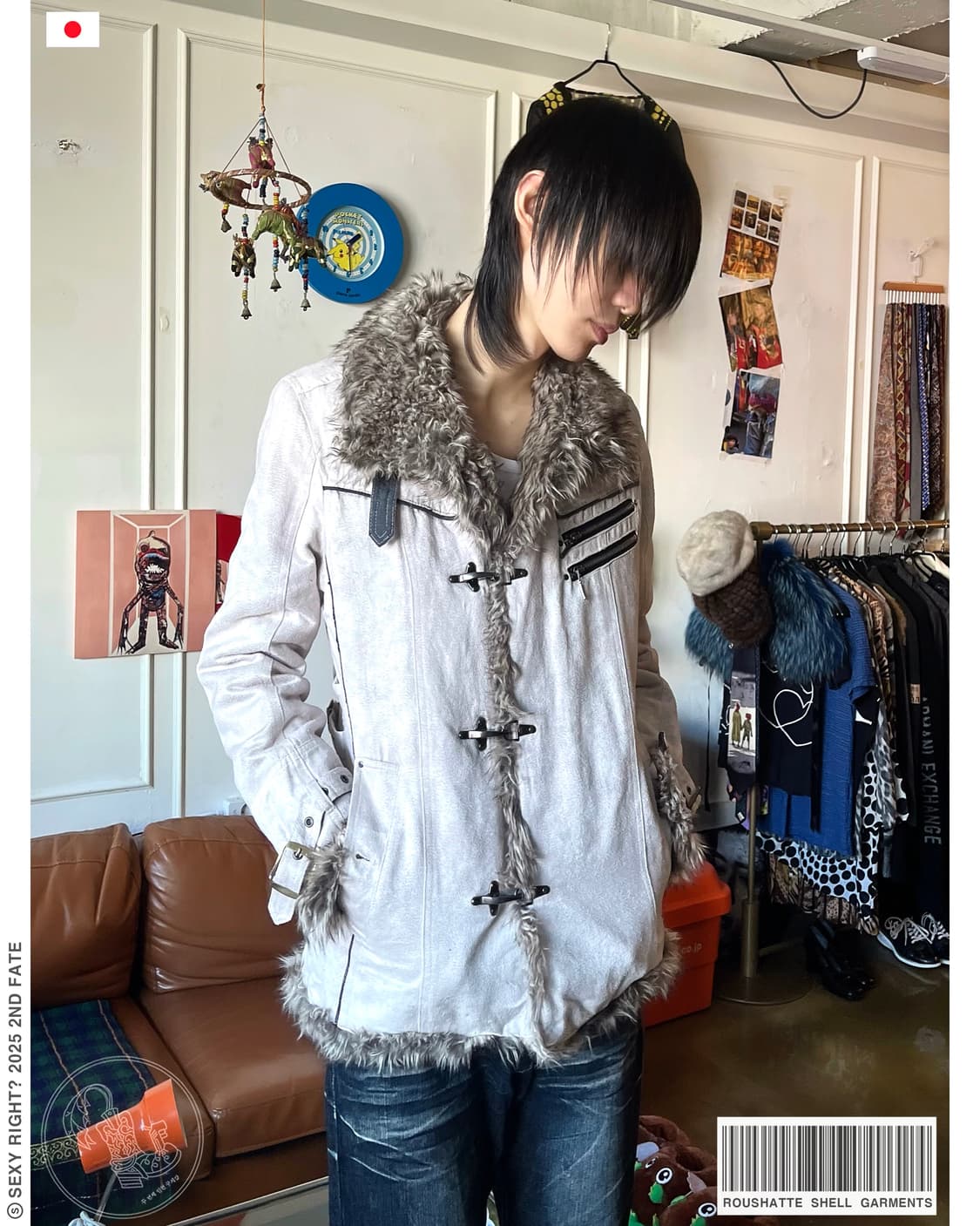 90-00s Roushatte Shell Garments V-Kei JK 상품이미지1